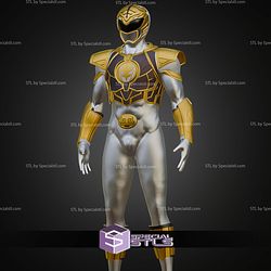 Cosplay STL Files White Ranger AI Suit