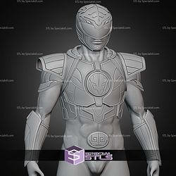 Cosplay STL Files White Ranger AI Suit