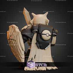 Cubone Warhammer Black Templar Life Size STL Files