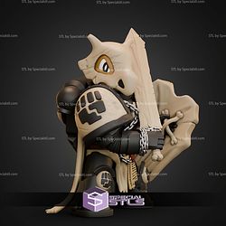 Cubone Warhammer Black Templar Mashup STL Files