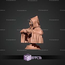 Ghostface on Stair Bust STL Files