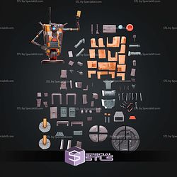 Life Size Claptrap STL Files
