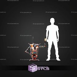 Life Size Claptrap STL Files