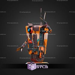 Life Size Claptrap STL Files
