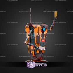 Life Size Claptrap STL Files