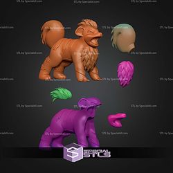 Life Size Growlithe Pokemon STL Files