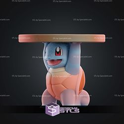 Life Size Table Squirtle Pokemon STL Files
