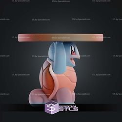 Life Size Table Squirtle Pokemon STL Files