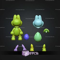Life Size Yoshi STL Files