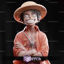 Luffy Pirate Standalone STL Files
