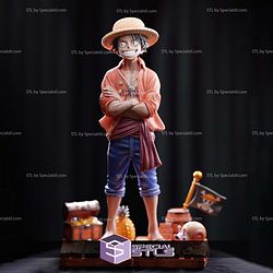 Luffy Pirate Standalone STL Files