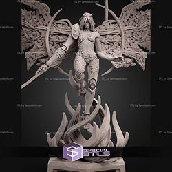 Malenia Elden Ring STL Miniatures