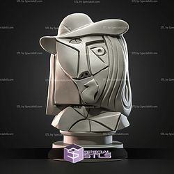 Mini Bust Character Collection STL Weeping Woman