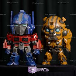 Optimus Prime Chibi STL Files