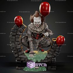 Pennywise Brick Sewer STL Files