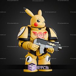Pikachu Titus Imperial Fist Mashup STL Files