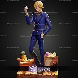 Sanji in Baratie STL Files
