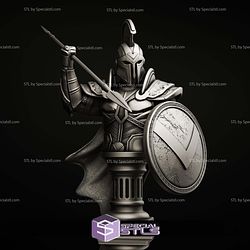 Simple STL Collection Ares Bust