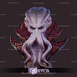 Simple STL Collection Mind Flayer Bust