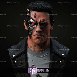 Simple STL Collection Terminator Bust