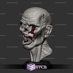 Simple STL Collection Zombie Head