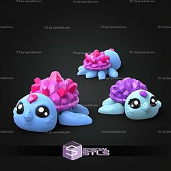 Super Basic STL Flexi Crystal Turtle