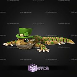 Super Basic STL Flexi Lizard Leprechaun