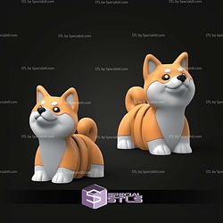 Super Basic STL Flexi Shiba