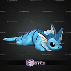 Super Basic STL Flexi Vaporeon V2