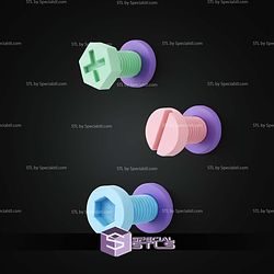 Super Basic STL Giant Screw Wall Hooks