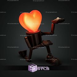 Super Basic STL Heart Bulb Buddy
