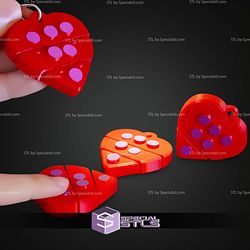 Super Basic STL Layered Heart Fidget