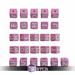 Super Basic STL Stanley Cup Charms Letter Blocks