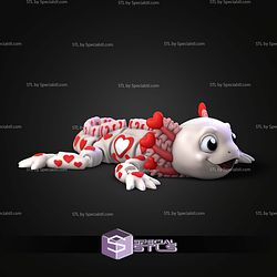 Super Basic STL Valentines Axolotl V2