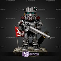 T-60 Fallout Chibi STL Files