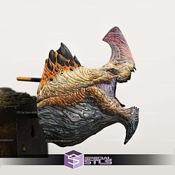 Tarkan the Behemoth Bust STL Files