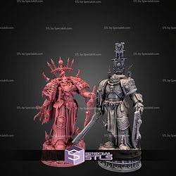 Warmaster of Chaos Armageddon 40K STL Files