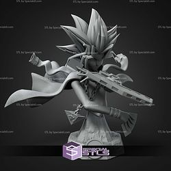 Yugi Muto Bust STL Files