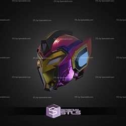 Cosplay STL Files Iron Heart Helmet V2