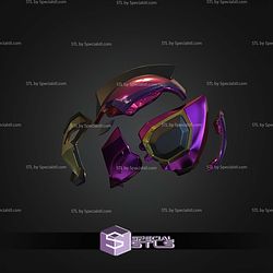 Cosplay STL Files Iron Heart Helmet V2