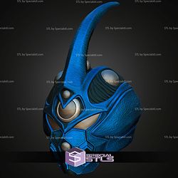 Cosplay STL Files Guyver Helmet Blue