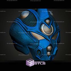 Cosplay STL Files Guyver Helmet Blue
