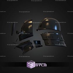 Cosplay STL Files Darth Vader Samurai Helmet V2