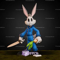 Michael Myers Bugs Bunny with AMS Color 3D Print