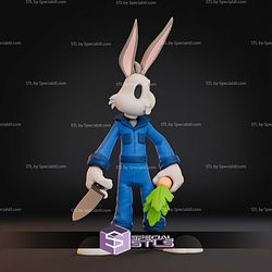 Michael Myers Bugs Bunny with AMS Color 3D Print