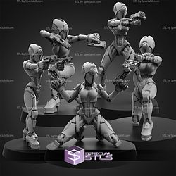 February 2026 Cyberpunk PapSikels Miniatures