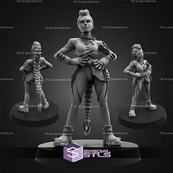 February 2026 Cyberpunk PapSikels Miniatures