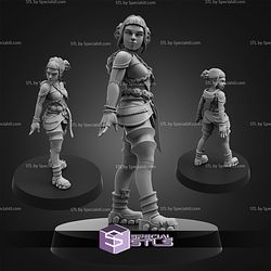 February 2026 Cyberpunk PapSikels Miniatures