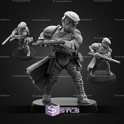 February 2026 Scifi PapSikels Miniatures