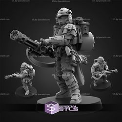 February 2026 Scifi PapSikels Miniatures